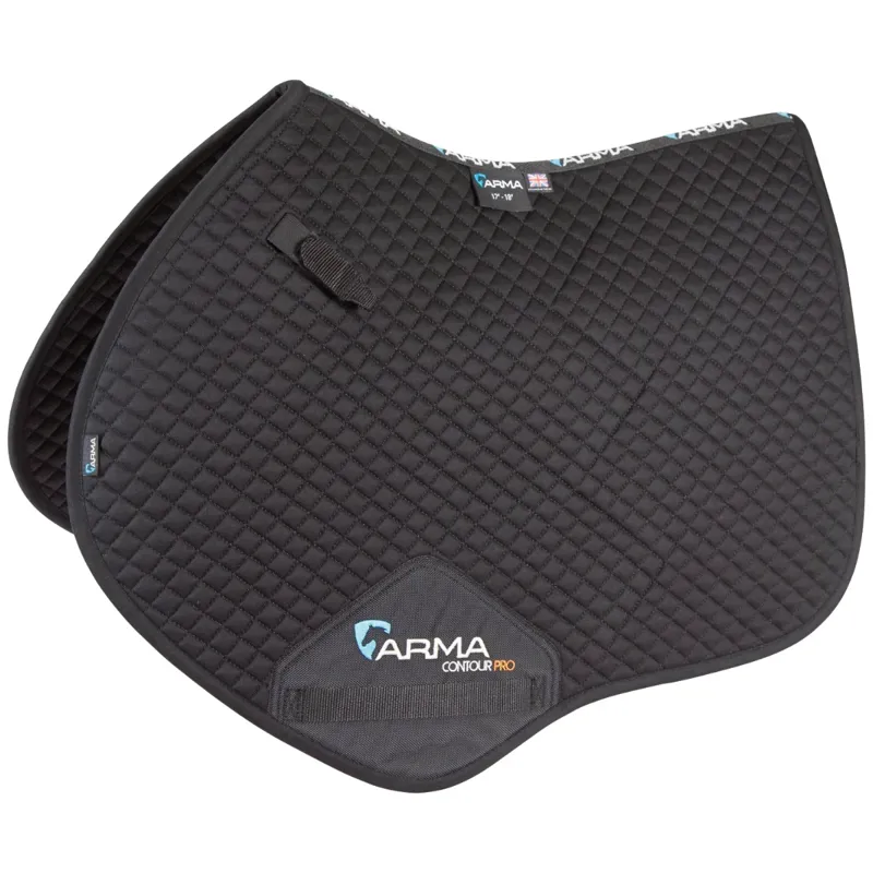 Shires ARMA Jump Saddlecloth - Black